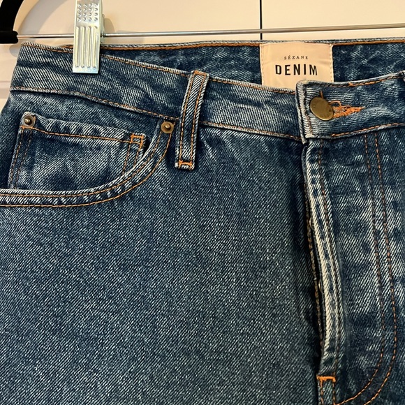 Sezane - Brut Sexy Jeans - Denim Blue - Picture 11 of 15